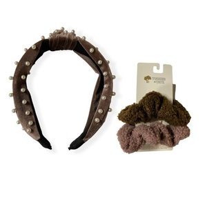 Tucker + Tate Scrunchies w/Bonus Knot Headband
